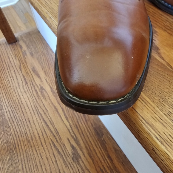 Men's Size 13 Dress Shoes; Brown with darker tips - Picture 5 of 12